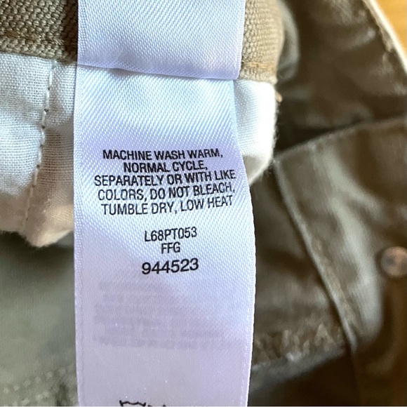 Cabelas Colorblock Hunting Pants Reflective Strips Canvas EUC Women’s Sz 6 - Picture 6 of 7